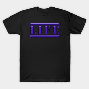 Life Purple T-Shirt